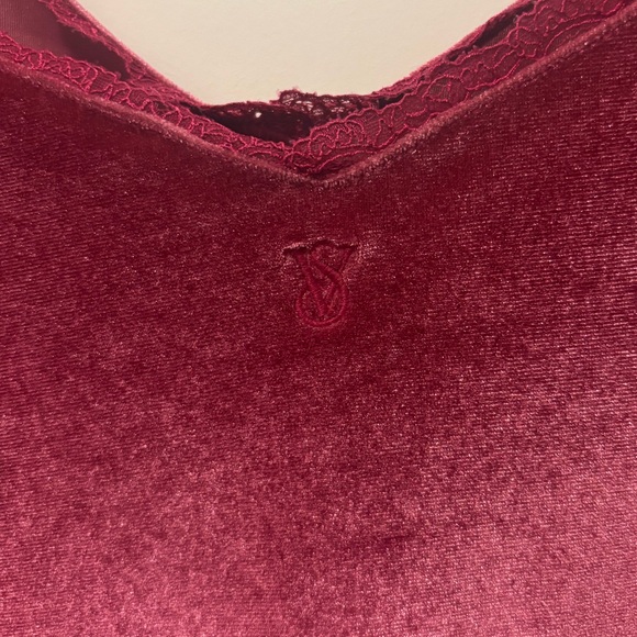 Victoria’s Secret Velvet Pink Slip Dress - Picture 4 of 4